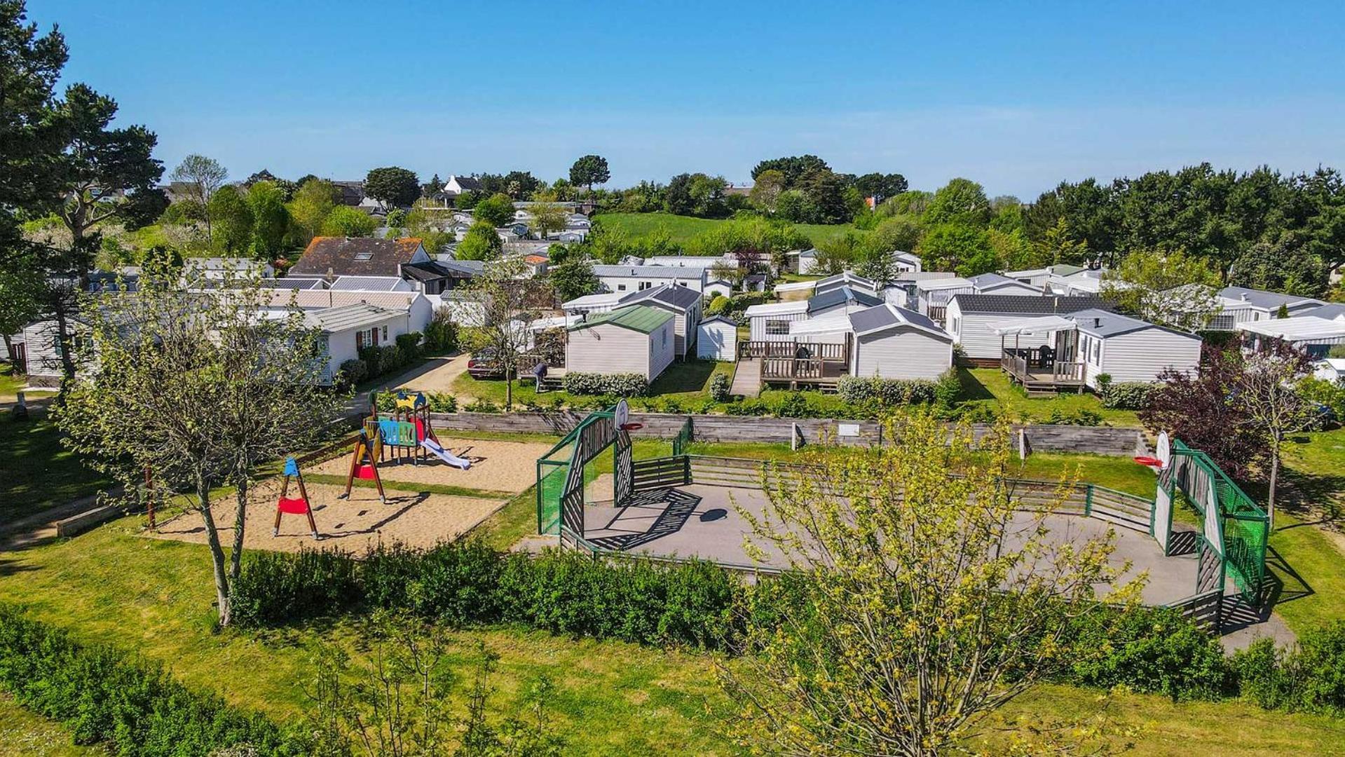 Camping Le Dolmen, Carnac, Morbihan Eksteriør bilde