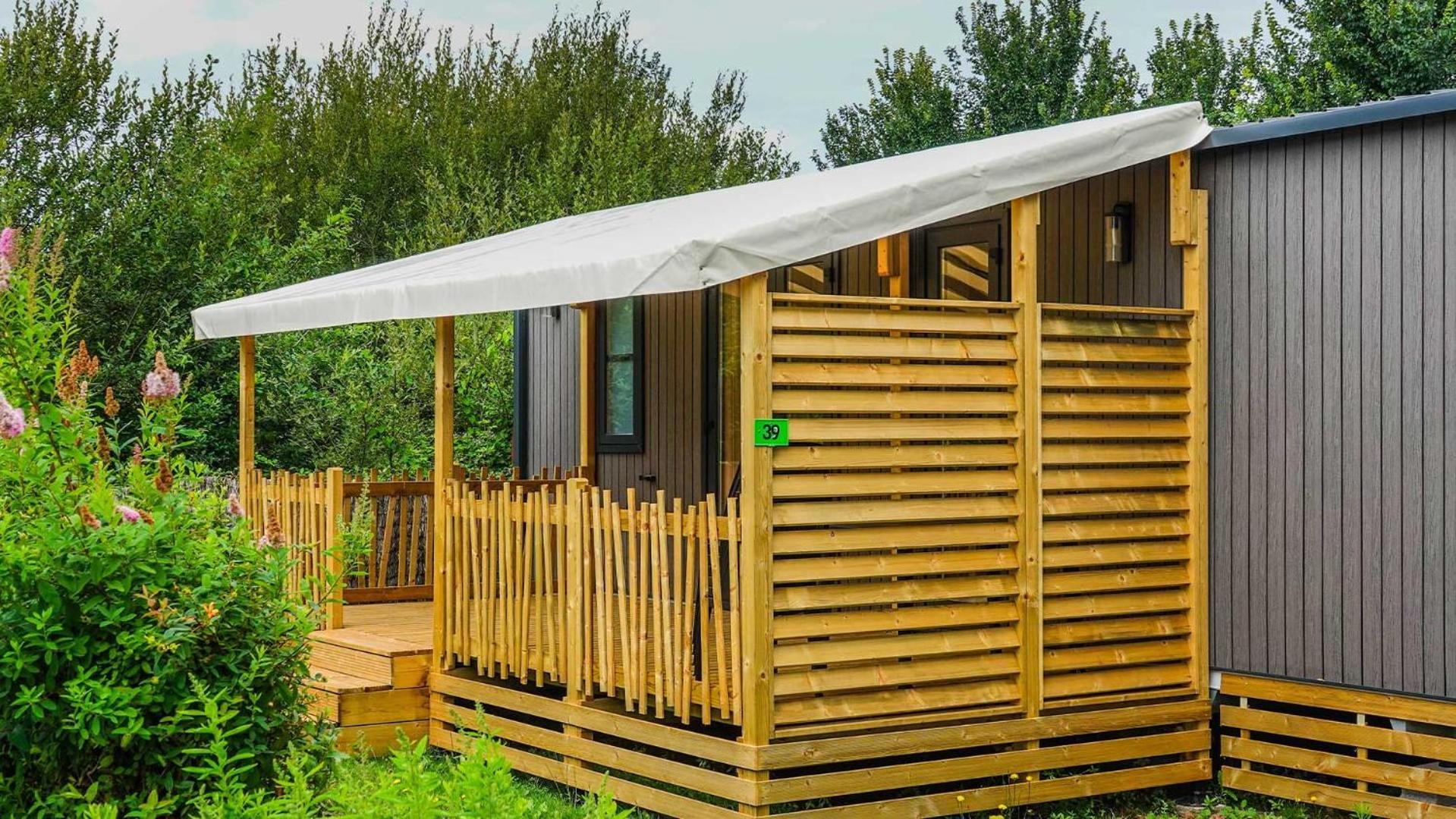 Camping Le Dolmen, Carnac, Morbihan Rom bilde